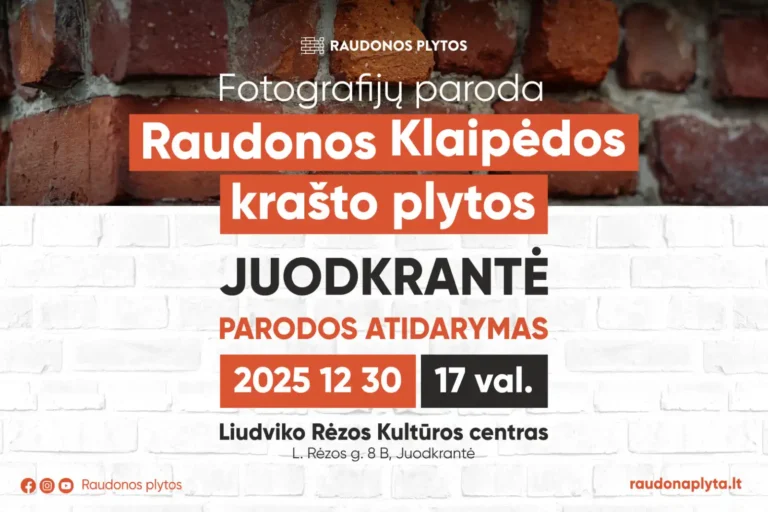 Kviečiame į fotografijų parodos atidarymą Juodkrantėje