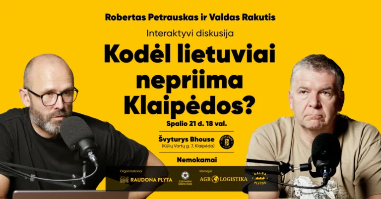 Kodėl lietuviai nepriima Klaipėdos?