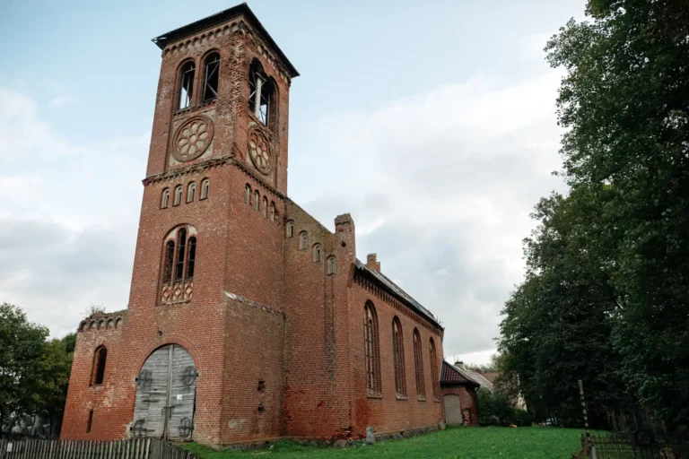 Evangelikų liuteronų bažnyčia Plaškiuose, Pagėgių savivaldybė.