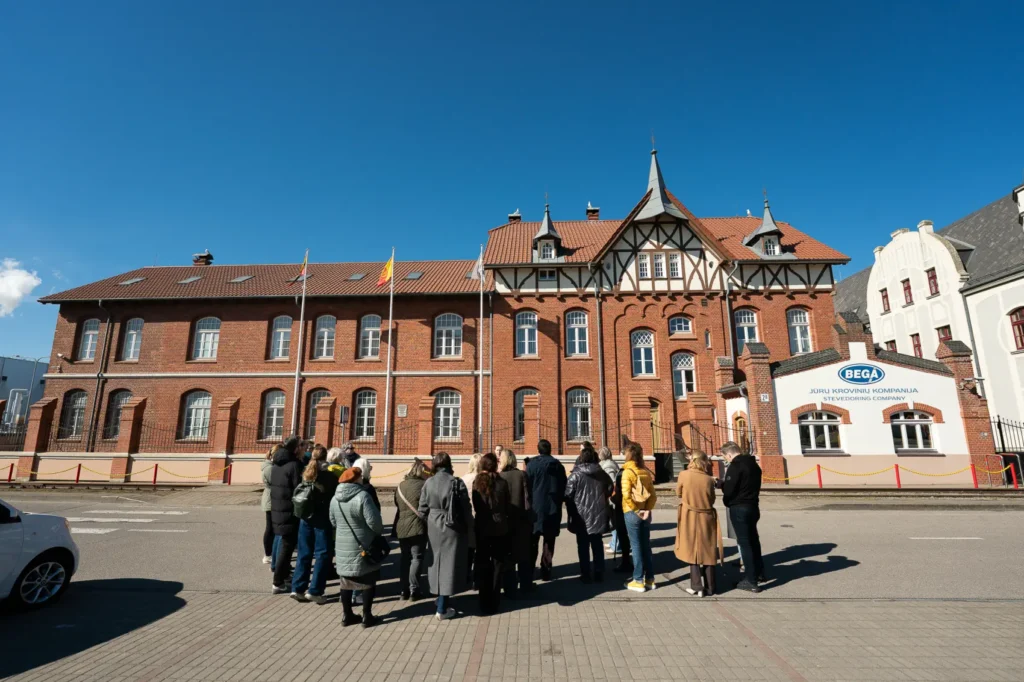 Bandominė ekskursija po Klaipėdos raudonų plytų pastatus — „Klaipėdos raudonų plytų istorijos" projektas