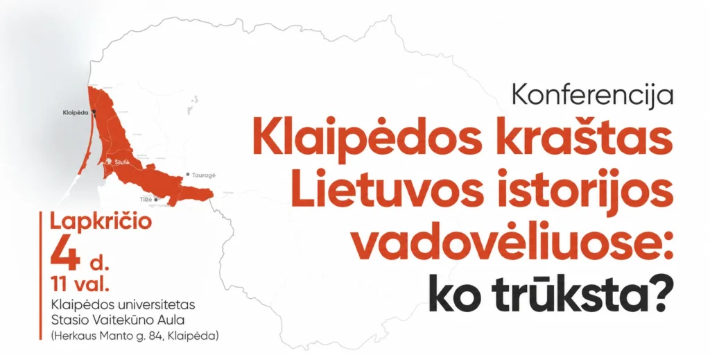 Konferencija Klaipėdos kraštas Lietuvos istorijos vadovėliuose